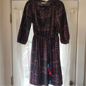 Loft light weight 3/4 length sleeved dress
